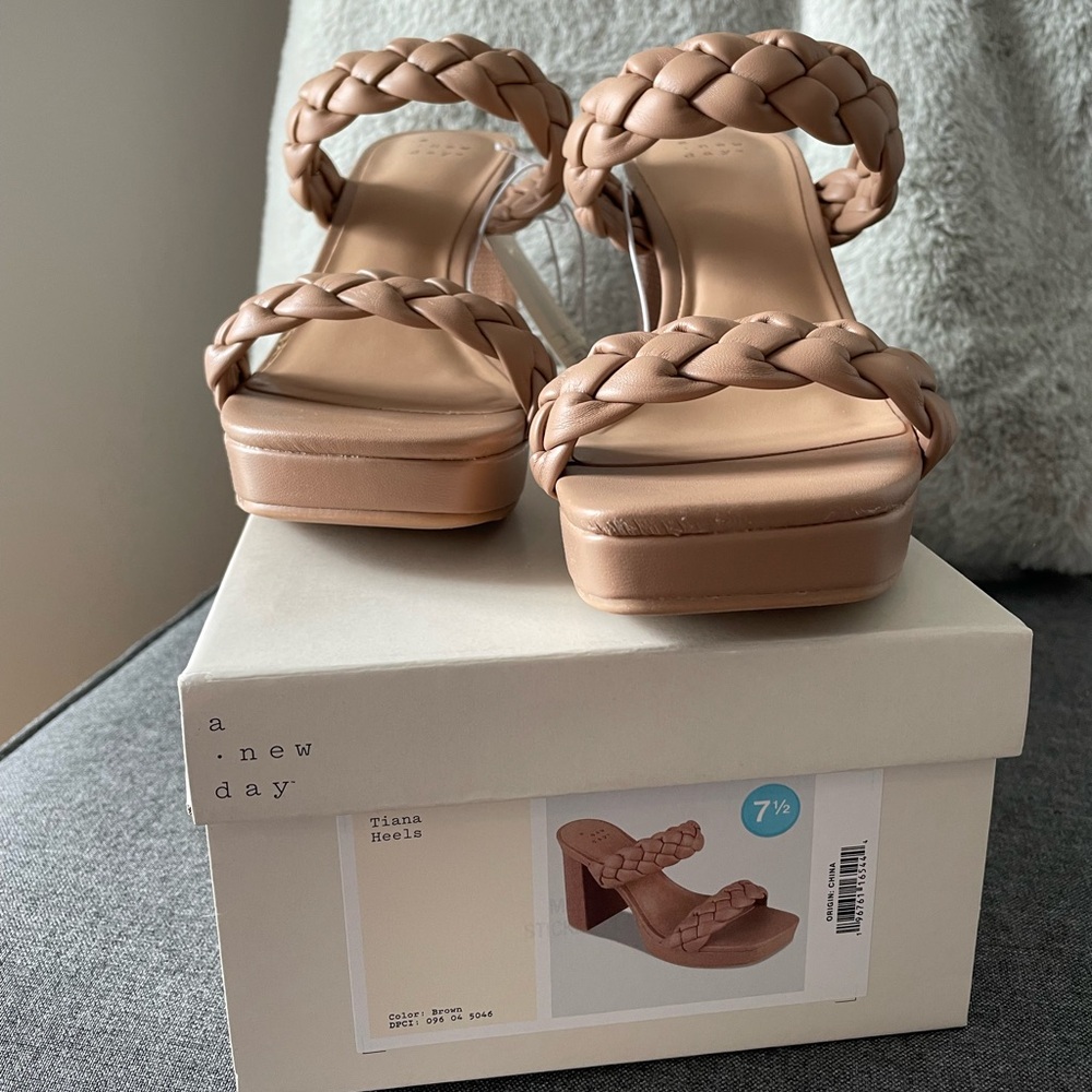 A New Day Chunky Block Heel